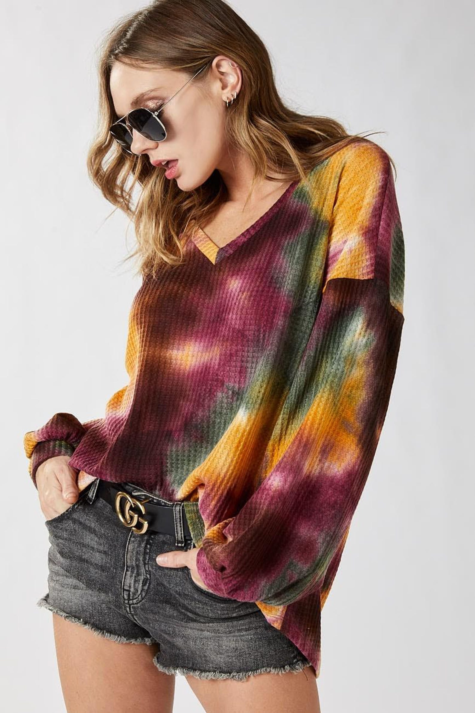 Oversize-Shirt mit Farbverlauf – Ansicht 2