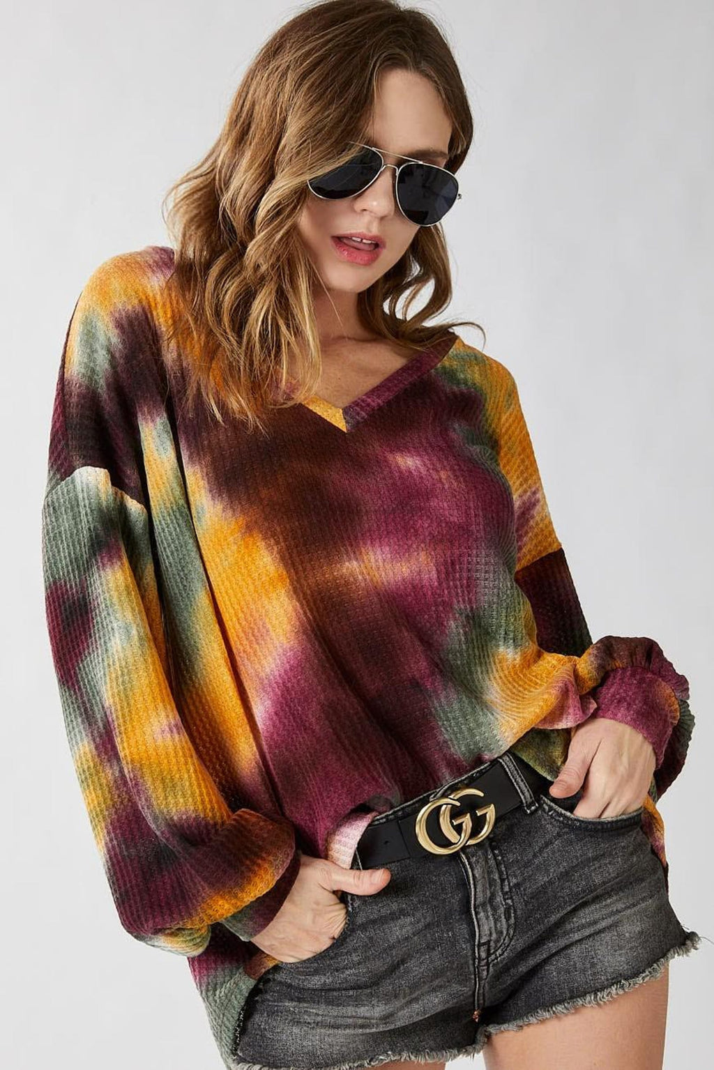 Oversize-Shirt mit Farbverlauf