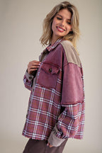 Jeansjacke mit floralem Patchwork – Ansicht 3