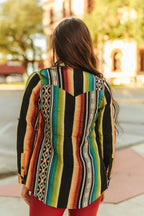 Jacquard-Hemd mit grafischem Muster – Ansicht 3