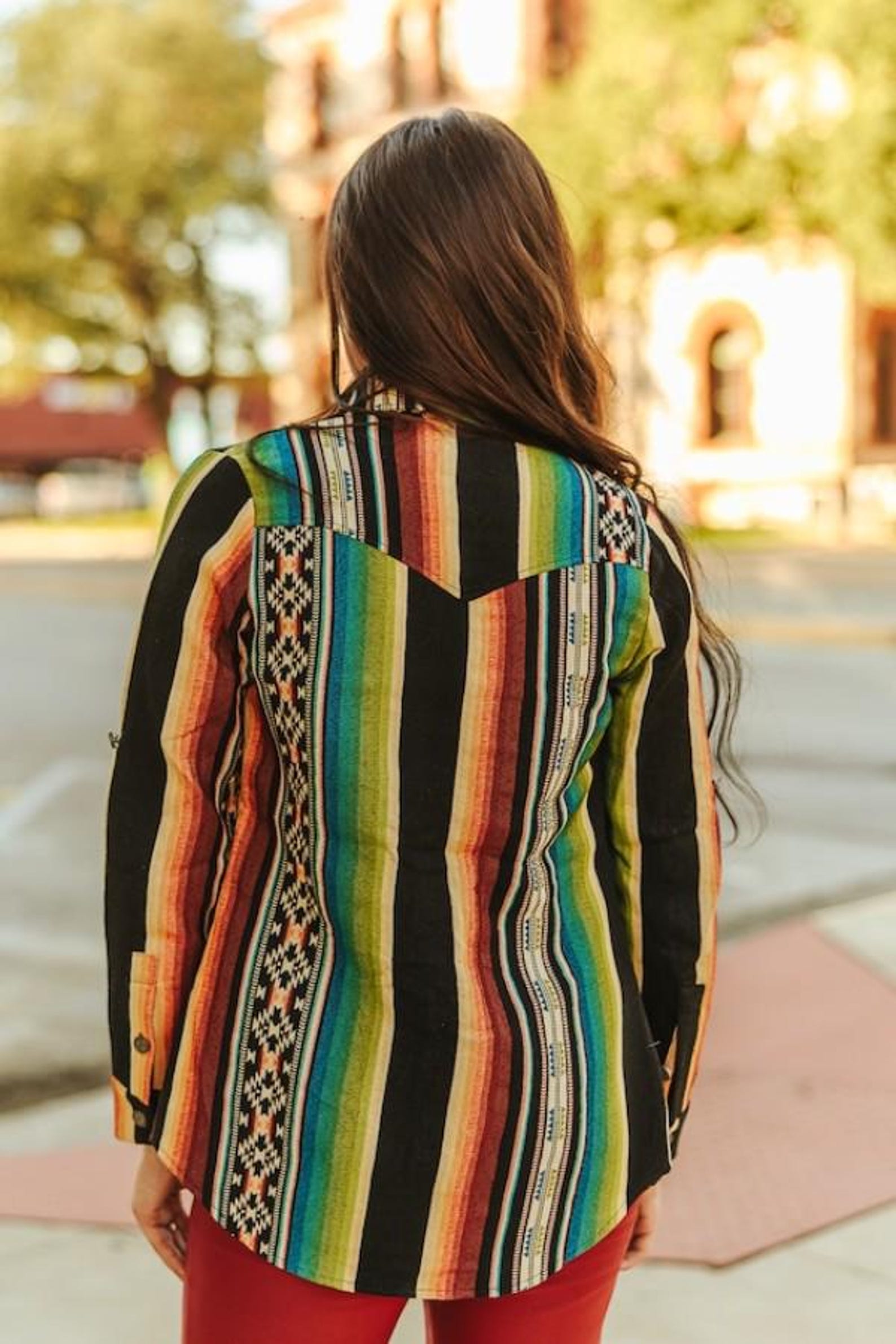 Jacquard-Hemd mit grafischem Muster – Ansicht 3