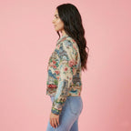 Jacquard-Jacke mit Paris-Motiv – Ansicht 5