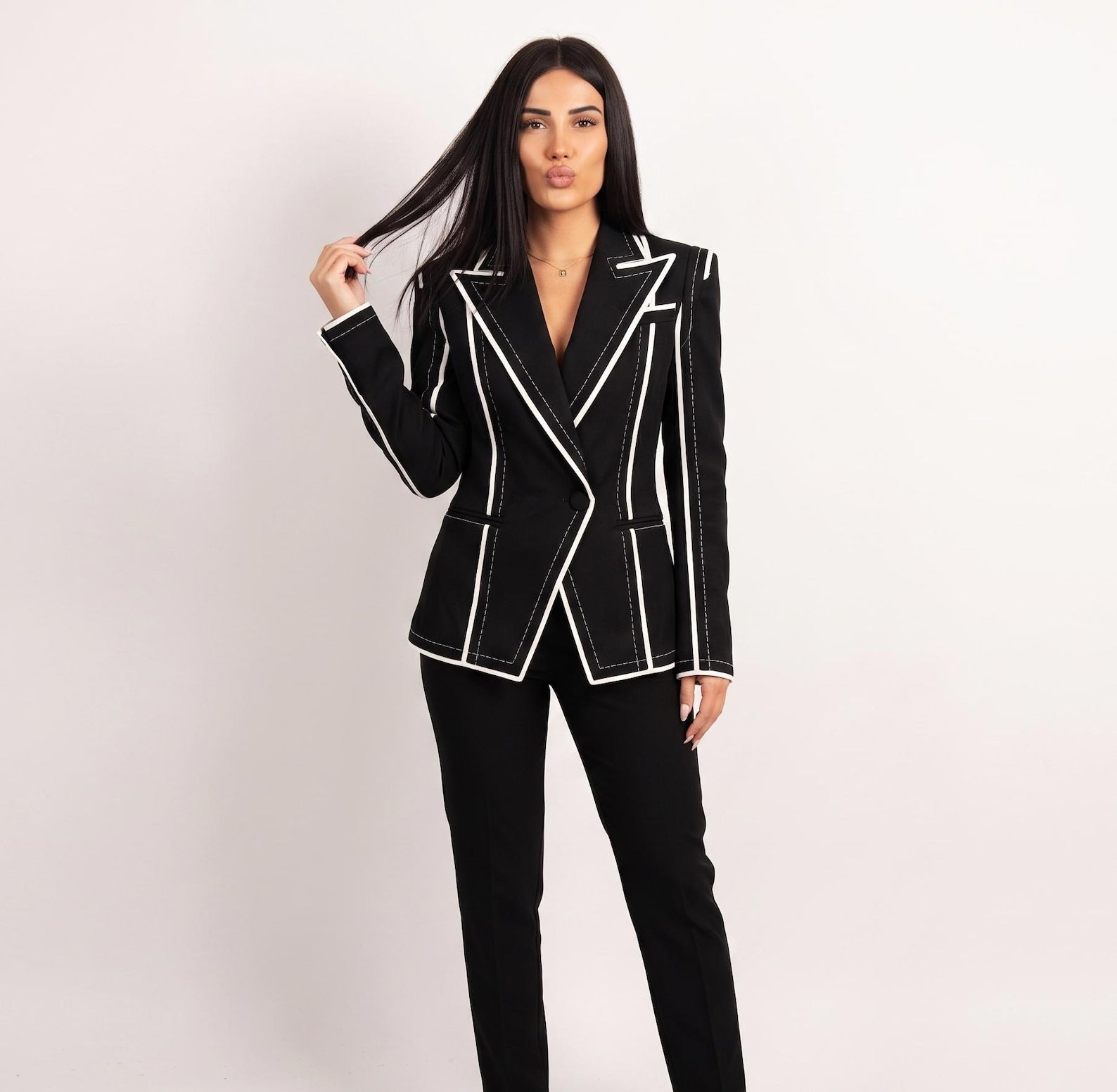 Florale Patchwork-Jacke im Vintage-Look – Ansicht 5